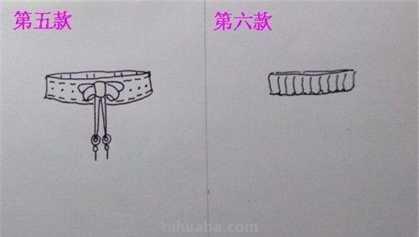 公主裙子怎么画简笔画 如何画裙子？