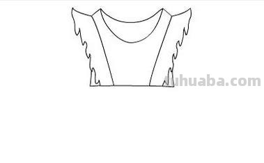 公主裙子怎么画简笔画 如何画裙子？