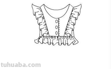 公主裙子怎么画简笔画 如何画裙子？