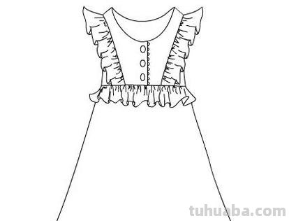 公主裙子怎么画简笔画 如何画裙子？