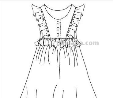 公主裙子怎么画简笔画 如何画裙子？