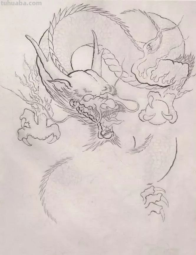 青龙怎么画图片简笔画 如何画龙简单好看简笔画？