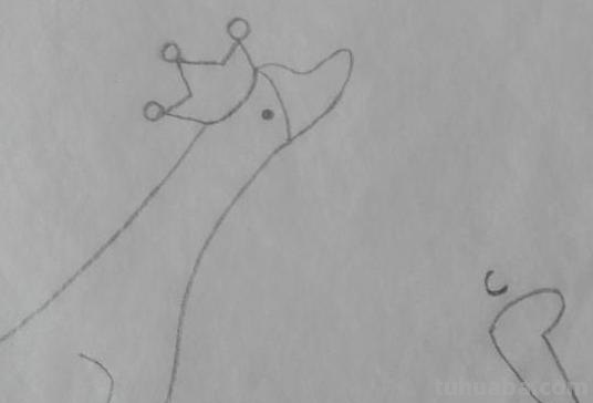白鹅怎么画简笔画步骤 咏鹅画画？