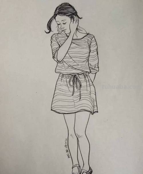 上学的速写 学速写首先要准备什么要画什么？