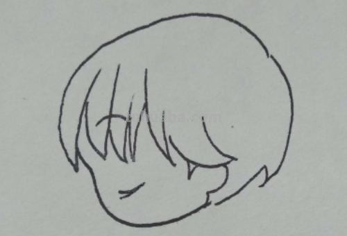 小朋友简笔画怎么画 简笔画-如何画看书的小朋友简笔画？