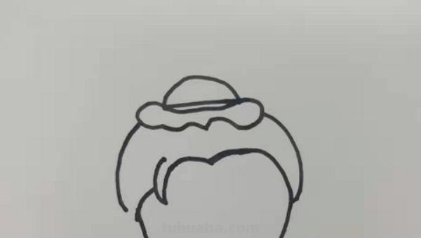 小朋友简笔画怎么画 简笔画-如何画看书的小朋友简笔画？