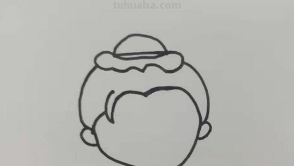 小朋友简笔画怎么画 简笔画-如何画看书的小朋友简笔画？