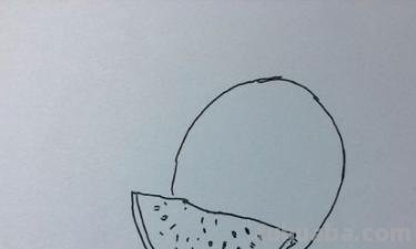 西瓜怎么画简笔画彩色 西瓜怎么画？