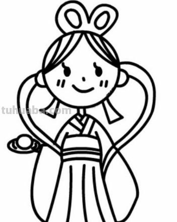 嫦娥的简笔画怎么画 嫦娥的简笔画怎么画？