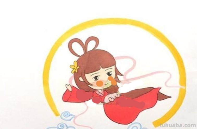 嫦娥的简笔画怎么画 嫦娥的简笔画怎么画？