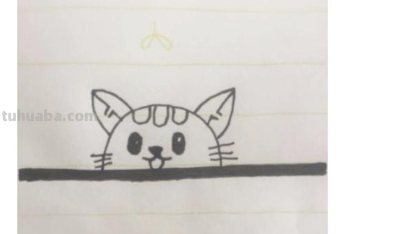 彩铅小猫怎么画的 彩色铅笔画可爱的小猫咪的教程详细步骤？