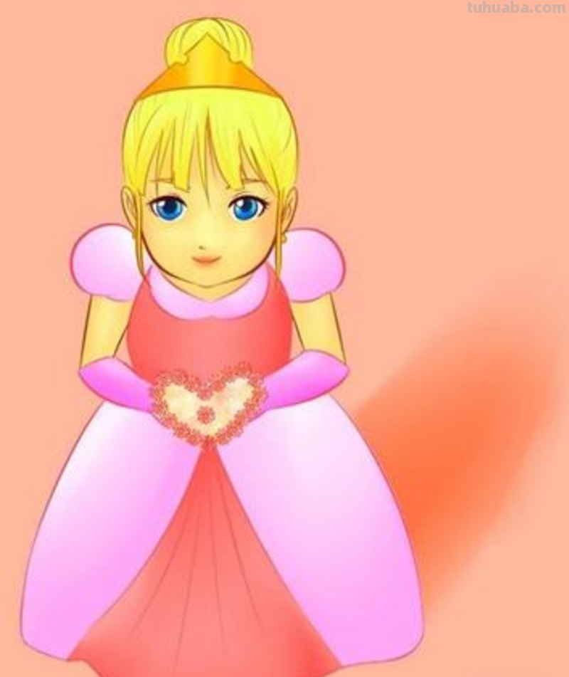 公主的简笔画怎么画 怎么画一个简笔画的小公主？