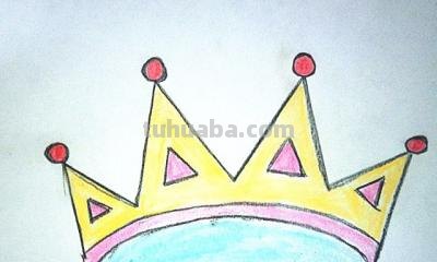 怎么用彩铅画鼎 漂亮的皇冠怎么画？