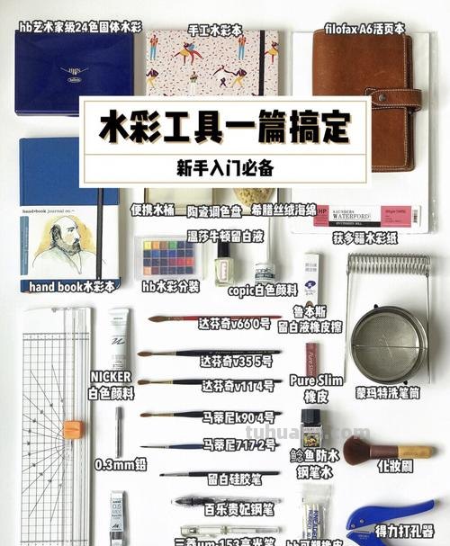 听说你想画水彩？这份省钱又好用的入门级工具推荐请收好！