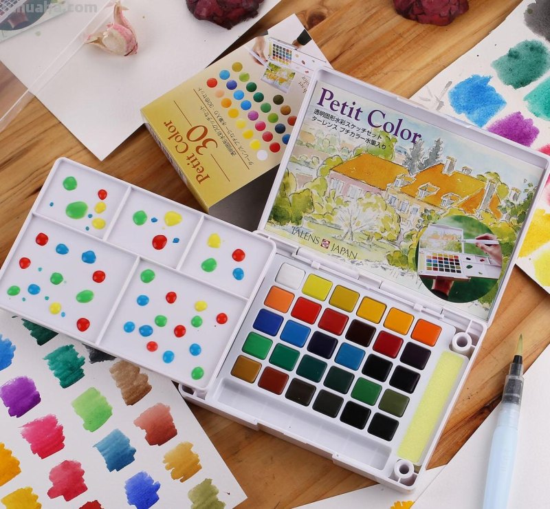 听说你想画水彩？这份省钱又好用的入门级工具推荐请收好！