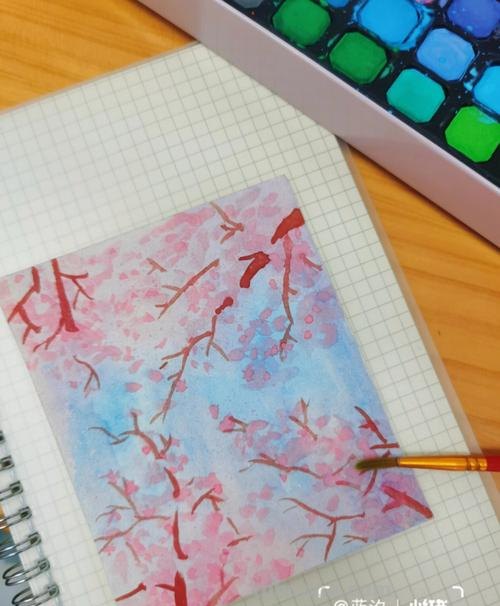 樱花怎么画彩铅视频 怎样画樱花?