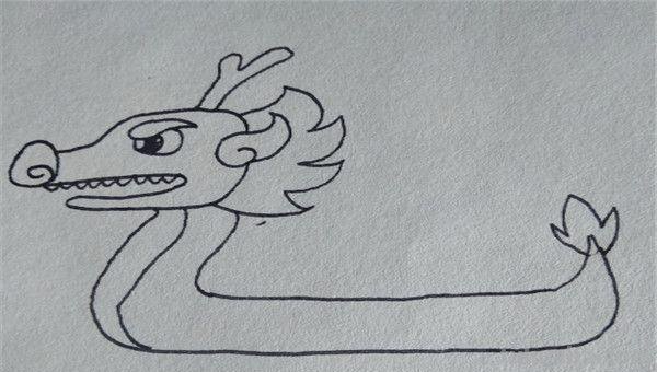 简笔画龙船怎么画 龙舟图片绘画? 简笔画龙船怎么画 龙舟图片绘画?