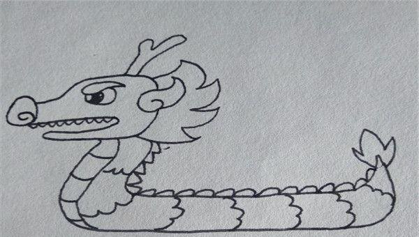 简笔画龙船怎么画 龙舟图片绘画? 简笔画龙船怎么画 龙舟图片绘画?