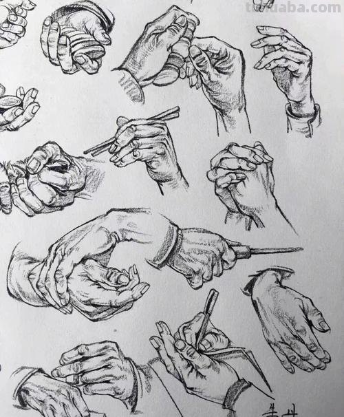 速写手构想 速写手的基本画法?