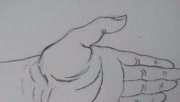 速写手构想 速写手的基本画法? 速写手构想 速写手的基本画法?