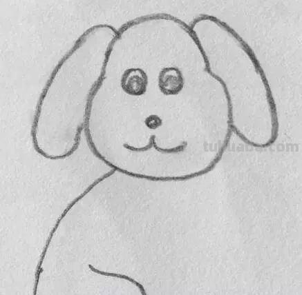 怎么画小狗不用彩铅 小狗的画法卡通小狗怎样画? 怎么画小狗不用彩铅 小狗的画法卡通小狗怎样画?