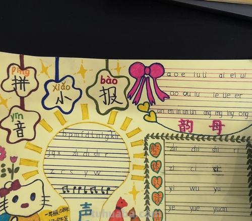手抄报怎么拼音 报的拼读？