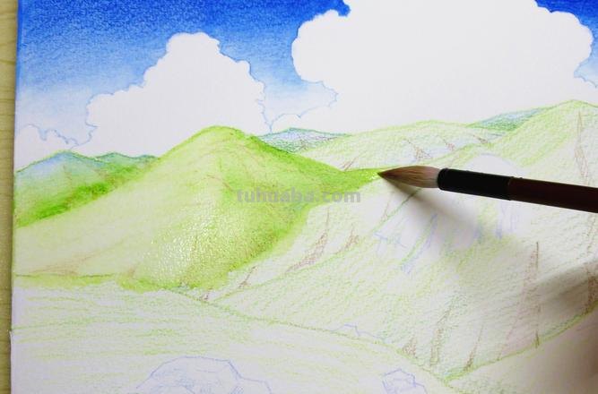 画山用什么彩铅 铅笔山水画用哪种铅笔？