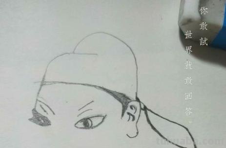 王者李白怎么画简笔画 一二三年级画王者荣耀李白？