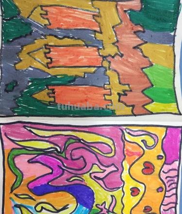 如何用色彩表达情感的儿童画及其绘画技巧 