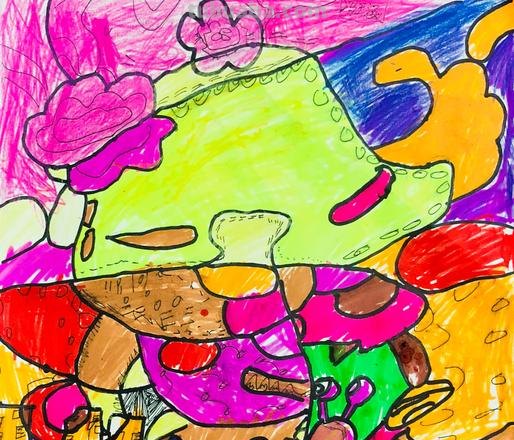 如何用色彩表达情感的儿童画及其绘画技巧 