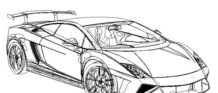 兰博基尼怎么画简笔画 兰博基尼大牛怎么素描？