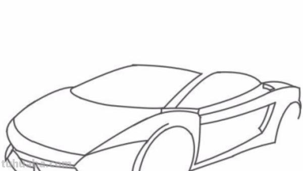 兰博基尼怎么画简笔画 兰博基尼大牛怎么素描？