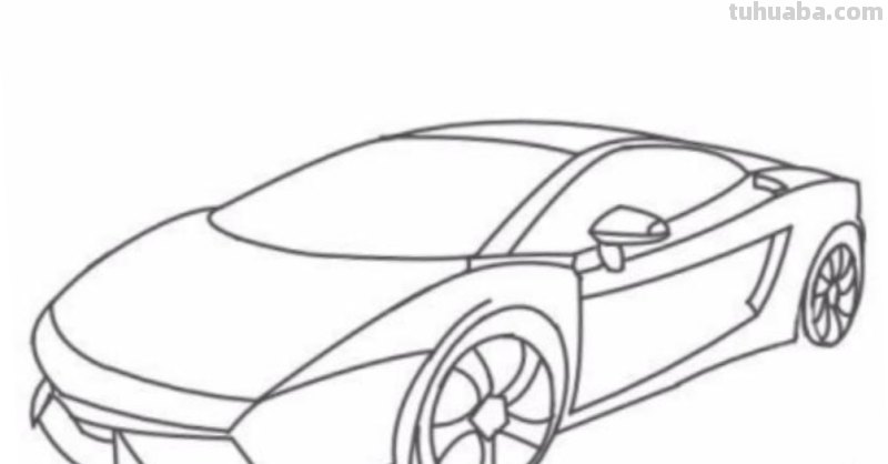 兰博基尼怎么画简笔画 兰博基尼大牛怎么素描？