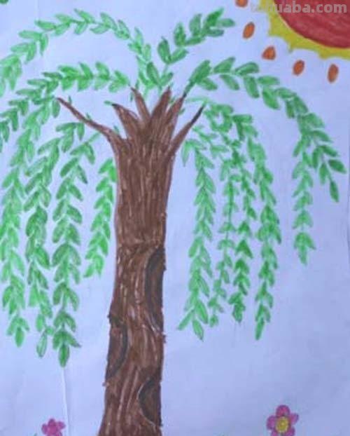 柳树的色彩及如何画出柳树的色彩 