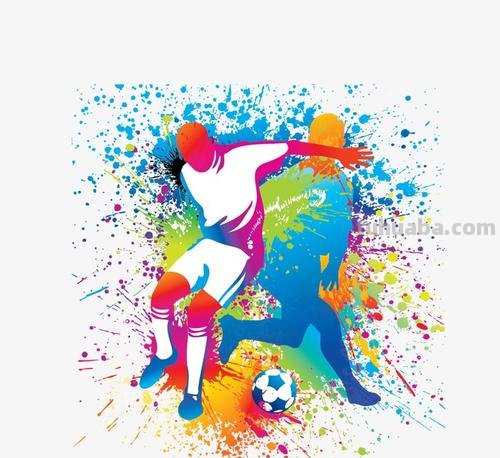 色彩足球——用色彩玩足球的艺术 