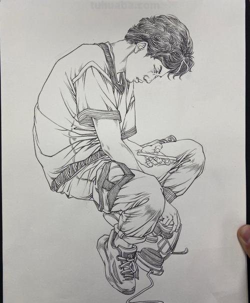 线性速写网站 线性速写什么要压深？