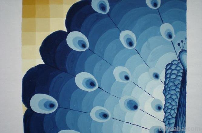 用色彩构成蓝色系作业图片，如何运用颜色组合打造出独特的视觉效果 