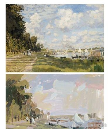 如何通过风景色彩图片临摹提高绘画技巧以及高清风景色彩图片临摹教程