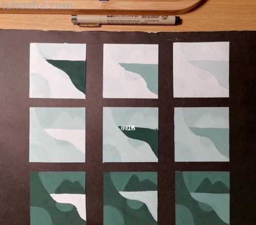 九宫格色彩明度及九宫格色彩明度对比画:如何正确运用色彩明度?