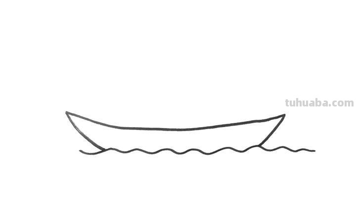 木板船怎么画简笔画 怎么简单地画出小船?
