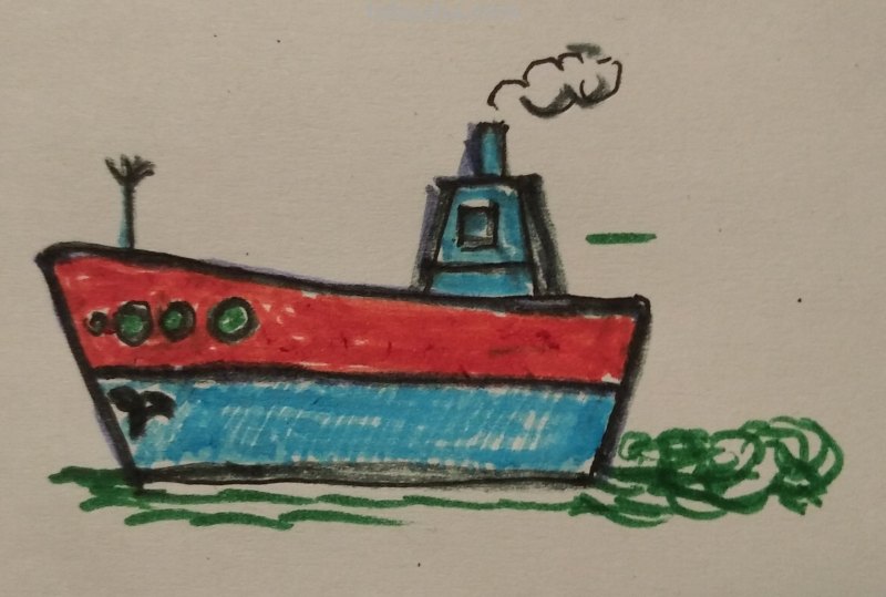 木板船怎么画简笔画 怎么简单地画出小船? 木板船怎么画简笔画 怎么简单地画出小船?