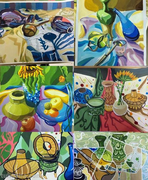 设计色彩构图及设计色彩构图模板 