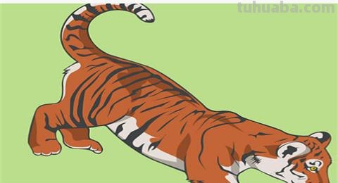 简笔画老虎涂什么颜色 简笔画之可爱小老虎的简单画法(儿童画)? 简笔画老虎涂什么颜色 简笔画之可爱小老虎的简单画法(儿童画)?