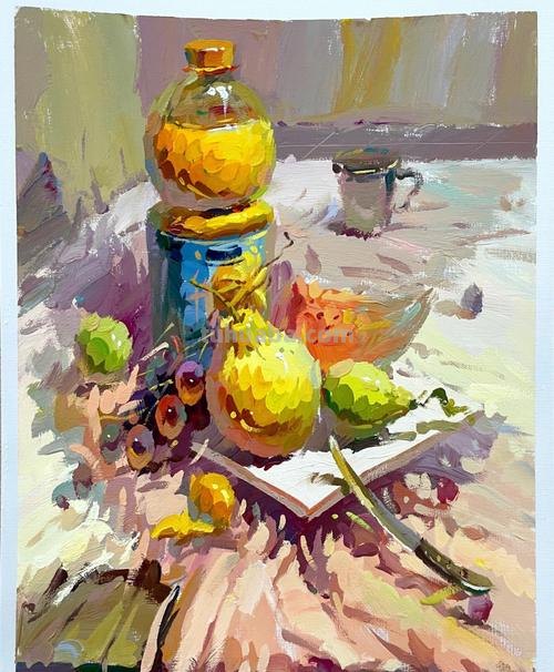 色彩静物范画及色彩静物范画视频——如何提高画家的色彩技巧