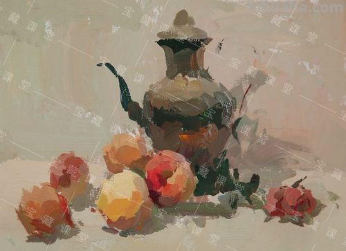 色彩静物范画及色彩静物范画视频——如何提高画家的色彩技巧