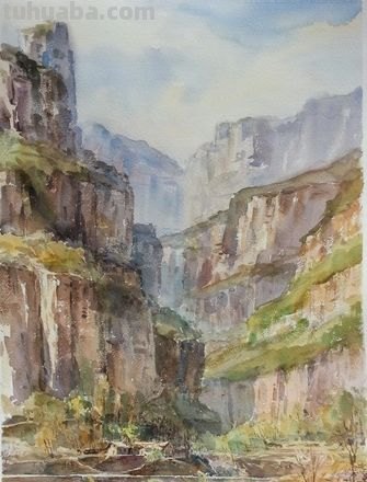 太行山写生色彩：探寻山间的自然美 