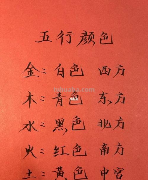 色彩五行及其属性:探究色彩与五行的关系