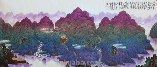 山水画中的写生色彩技法