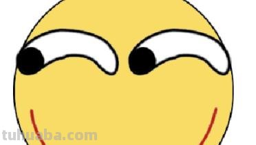 微笑表情速写 如何画斜眼笑表情简笔画？