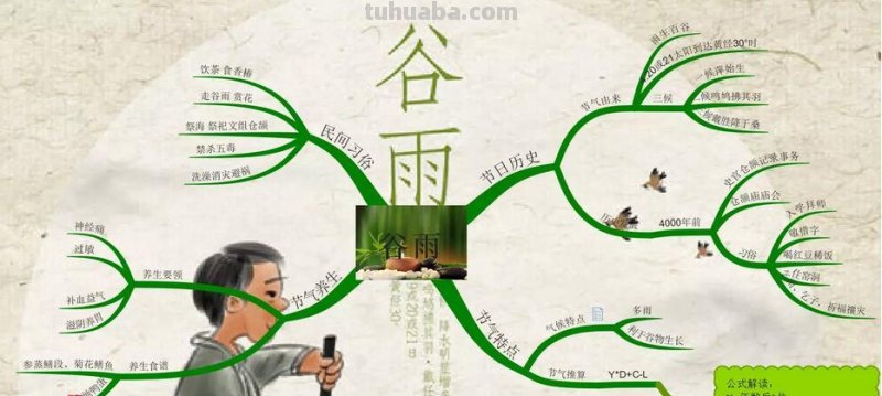 思维导图怎么制作谷雨 思维导图怎么做？